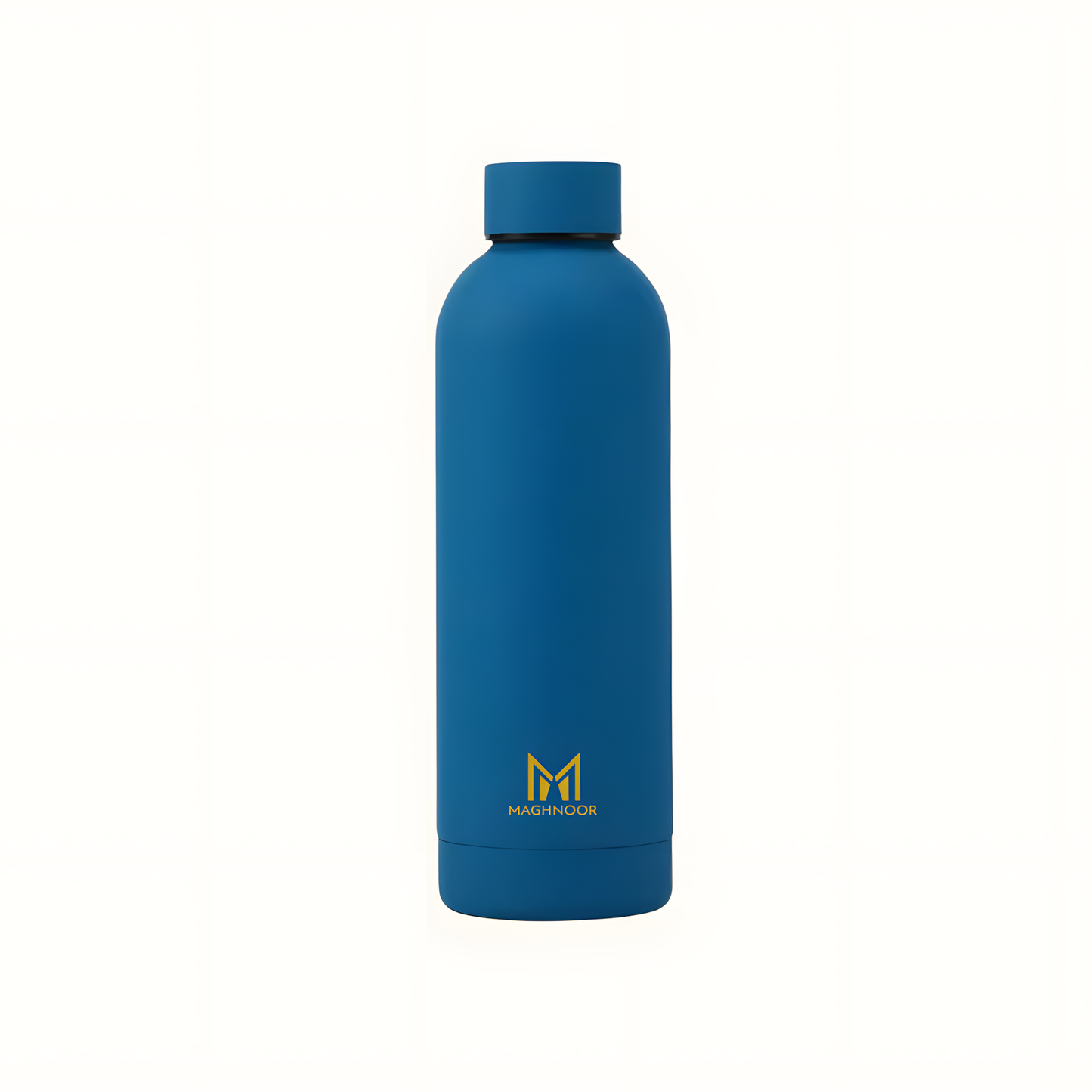 Gourde isotherme MAGHNOOR en acier inoxydable, coloris bleu Mediterranean Blue