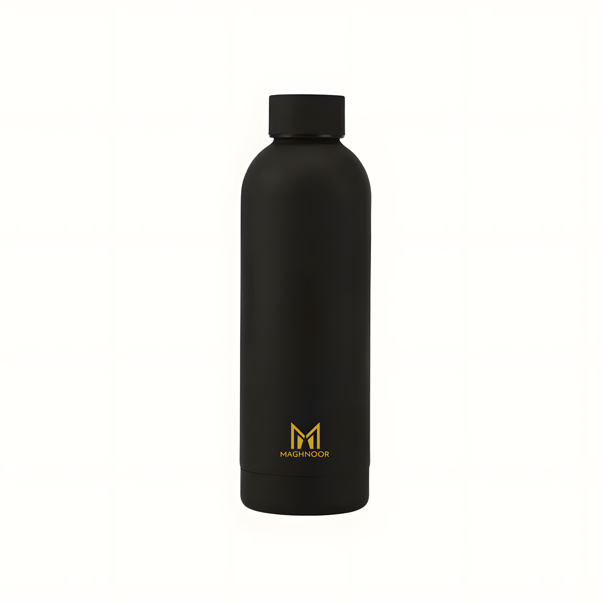 Gourde isotherme MAGHNOOR en acier inoxydable, coloris noir mat Obsidian Black